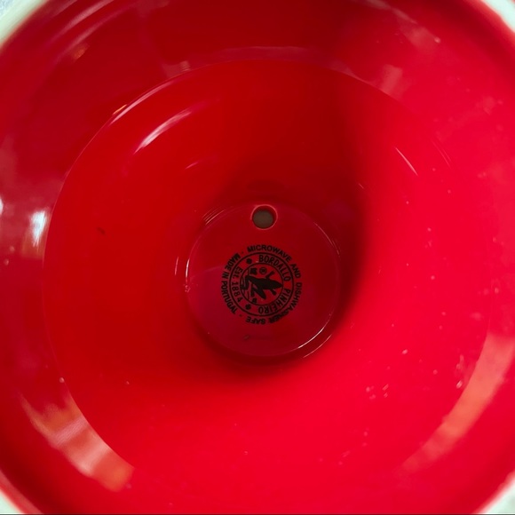 Bordallo Pinheiro Hearts Cake Stand Red - Picture 7 of 8